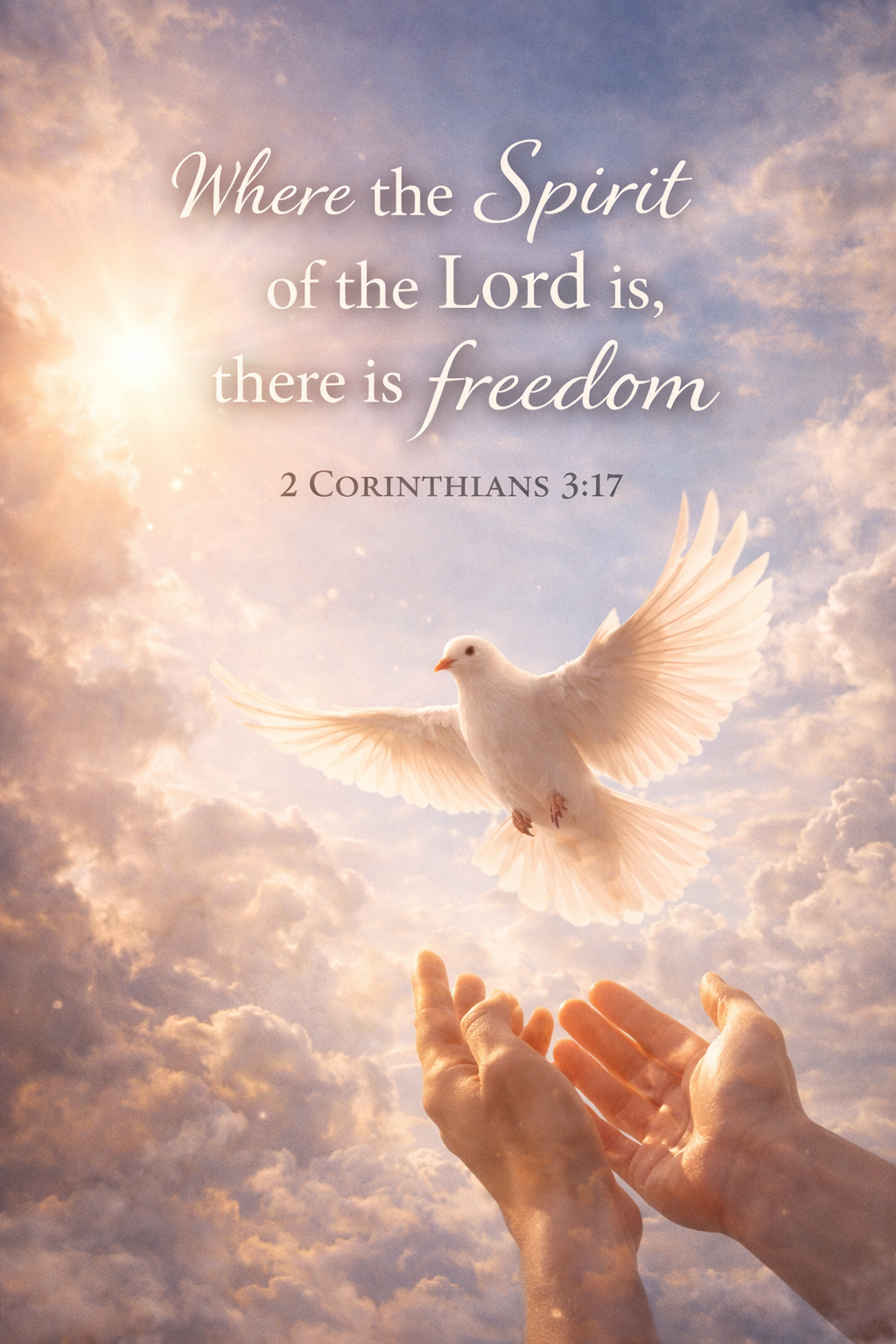 Where the Spirit of the Lord is There is Freedom -- 2 Corinthians 3:17 HD